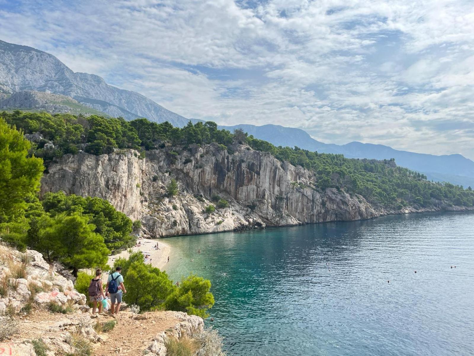 Uzelac Apartment With Pool Makarska Exterior foto